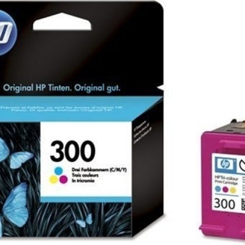 Cartus Cerneala Original HP Color, nr.300, pentru DJ D2530|2560|2660|5560|F2420|2480|4280|PS C4680|4780, , (timbru verde 0.15 lei), „CC643EE”