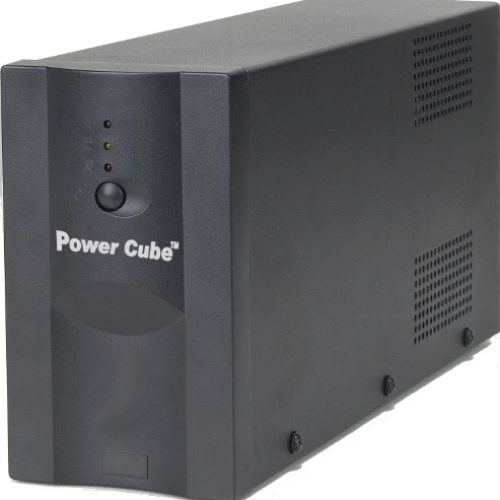 UPS GEMBIRD Line Int. cu sin. simulata, fara management, Tower, LED, 650VA/390W, AVR, 2x IEC, baterie 1x 12V/7Ah, incarcare pana la 12h, „UPS-PC-652A” (timbru verde 4 lei)